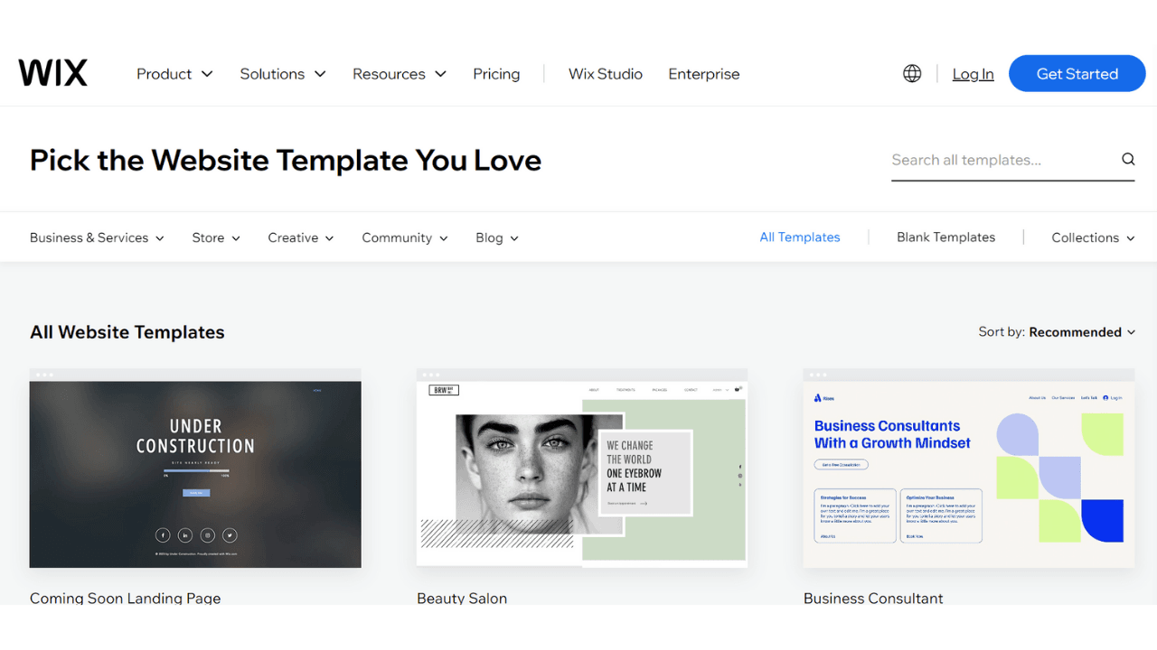 templates-of-wix-and-shopify